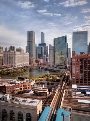 Chicago River Bend