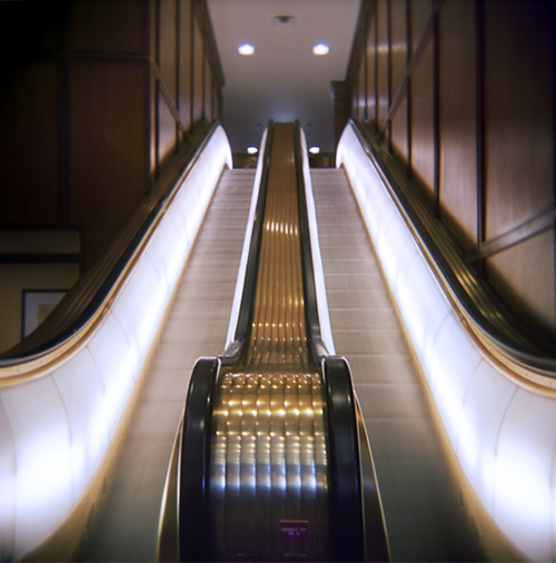 Brown Palace: Escalator Photo