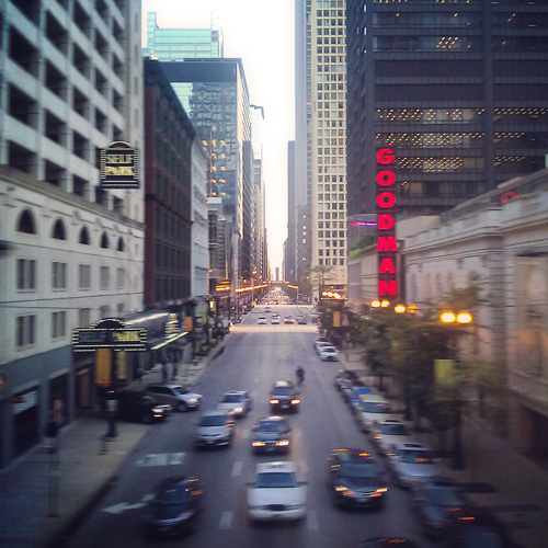 Dearborn Ave, Rush Hour Photo