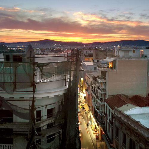 Sunset - Athens, Greece Photo