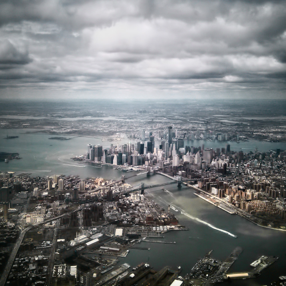 Manhattan, NY Aerial No. 1 Print