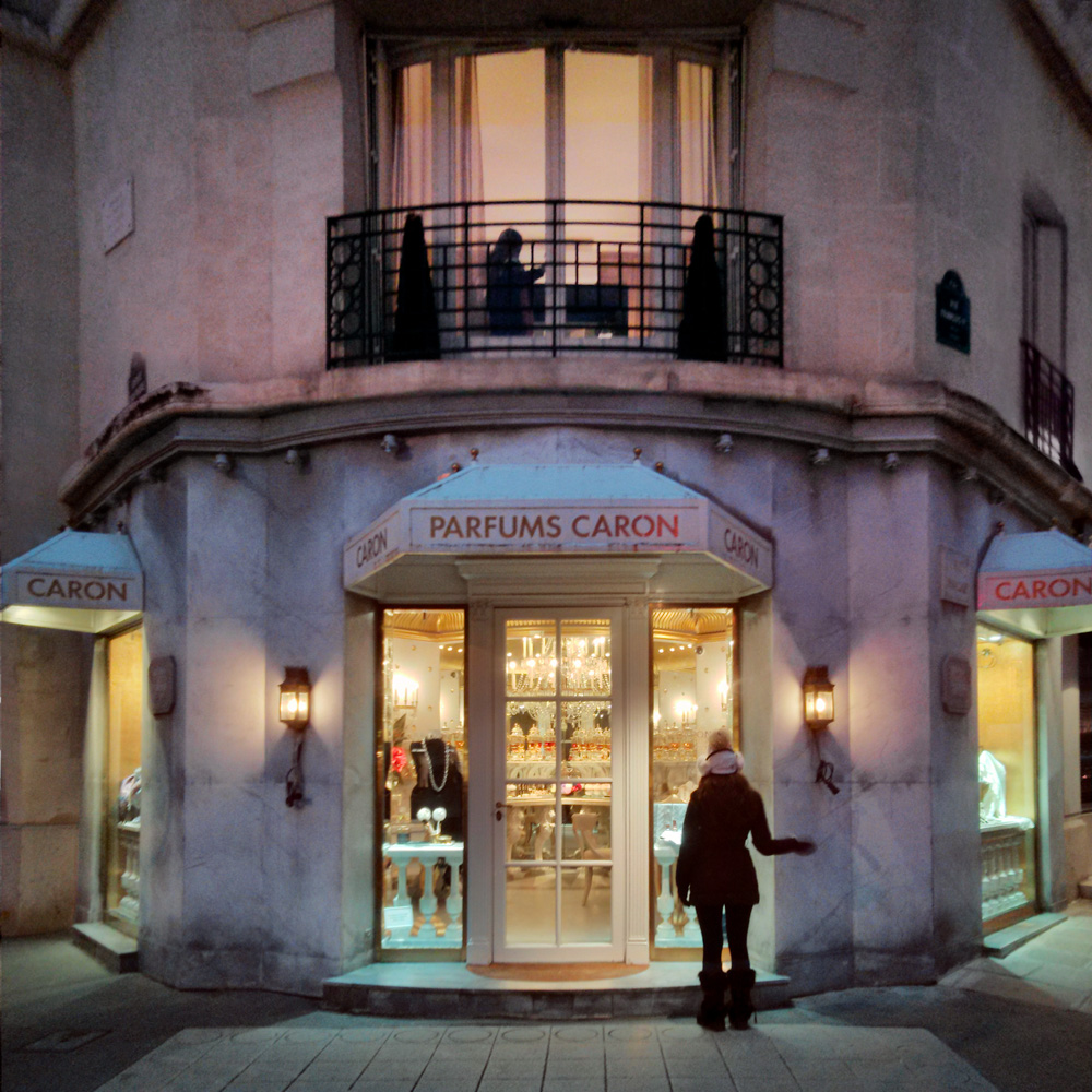 Paris | Trocadero, Parfums Caron  Print