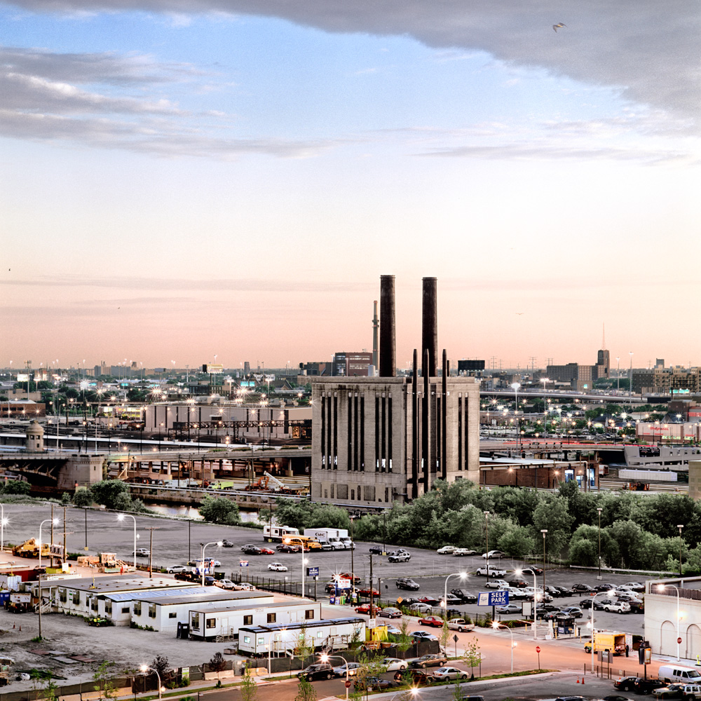 Metra Power Station Print