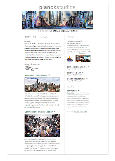 Newsletter Example