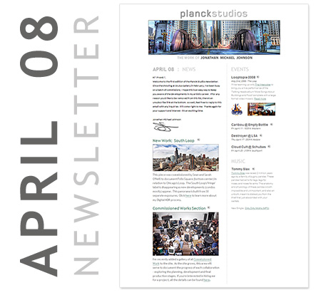 April 08 Newsletter